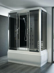 Sanimix Hidromasszázs zuhanykabin elektronikával kádas 170x85x220 (22.8011-170)