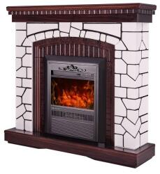 Art Flame CRISTINA & NAZARII 1080x860x245 mm walnut brown