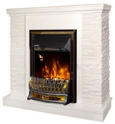 Art Flame MERIDIAN & ROCK 980x883x300 mm white