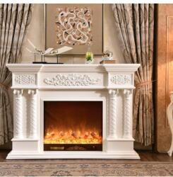 Art Flame MONTECARLO 1800x1260x380 mm white