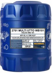 MANNOL 2701 Multi Utto WB 101 hajtómű- és hidraulikaolaj, 20lit (2701-20)