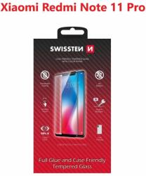 SWISSTEN Full Glue Xiaomi Redmi Note 11 Pro 3D üvegfólia - fekete (54501832)