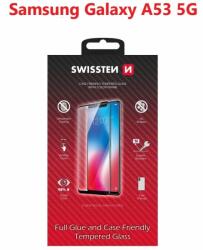 SWISSTEN Full Glue Samsung A536 Galaxy A53 5G 3D üvegfólia - fekete (54501819)