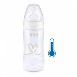 Nuk FC+Temperature Control cumisüveg 300 ml BOX-Flow Control szívófej white - babamarket