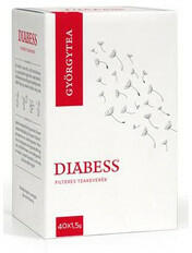 Györgytea Diabess Györgytea filteres teakeverék 40*1, 5g - multi-vitamin