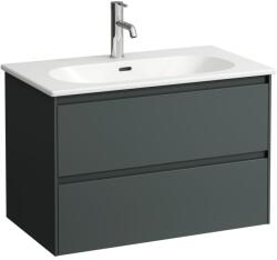 Laufen Lua 80 cm mosdószekrény mosdóval, traffic grey H8600872661041 (H8600872661041)