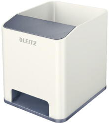 Leitz Suport instrumente de scris Leitz WOW, PS, cu amplificare sunet, culori duale, alb-gri (L-53631001) - pcone