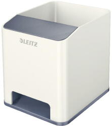 Leitz Suport instrumente de scris Leitz WOW, PS, cu amplificare sunet, culori duale, alb-gri (L-53631001)
