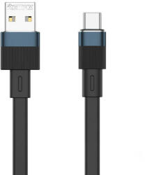REMAX Cable USB-C Remax Flushing, 2.4A, 1m (black) (RC-C001 A-C black) - mi-one