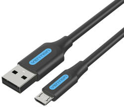Vention Cable USB 2.0 to Micro USB Vention COLBF 2A 1m (black) (COLBF) - mi-one