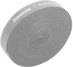 Baseus Rainbow Circle Tépőzáras szalag, kábelrendező tépőzár 3m (szürke) (ACMGT-F0G)