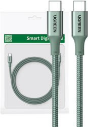 UGREEN Cable USB-C to USB-C UGREEN 15310 1m (green) (15310) - mi-one
