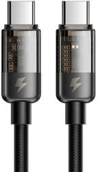 Mcdodo USB-C-USB-C Mcdodo kábel CA-2840, PD 100W, 1, 8m (fekete) (CA-2841)
