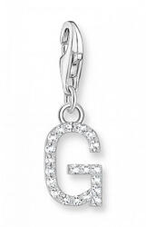 Thomas Sabo "G" betű charm cirkóniával - 1939-051-14 (1939-051-14)