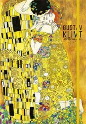 Skiccfüzet, A5, pontrácsos, 80 lap, keményfedeles, SHKOLYARYK, "Klimt&Van Gogh", vegyes (COSB80359D)