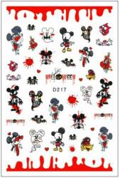  Körömmatrica - D217 Halloween Mickey