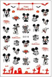 Körömmatrica - D219 Halloween Mickey