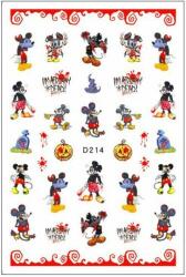  Körömmatrica - D214 Halloween Mickey