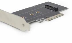 Gembird PEX-M2-01 M. 2 SSD adapter PCI-Express add-on card, with extra low-profile bracket (PEX-M2-01)