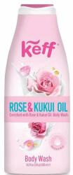 Keff Gel de dus, Keff, Rose & Kukui Oil, 500 ml