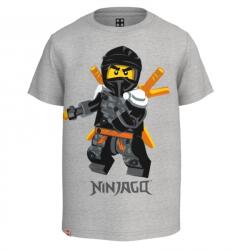  M-12010577 Lego Ninjago póló 2 színben - 128, Sötétkék