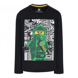 M-12010279 Lego Ninjago felső - 140, Fekete