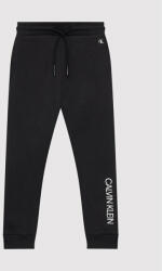 Calvin Klein Jeans Melegítő alsó Institutional IB0IB00954 Fekete Regular Fit (Institutional IB0IB00954)