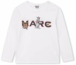 Marc Jacobs gyerek pamut hosszú ujjú felső fehér, nyomott mintás - fehér 86 - answear - 15 990 Ft