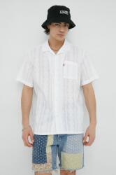 Levi's pamut ing férfi, fehér, relaxed - fehér XL