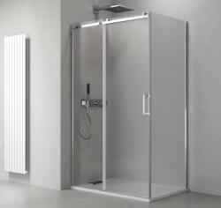 SAPHO Zuhanykabin, Sapho THRON LINE SQUARE TL1380-5002 szögletes zuhanykabin szögletes görgőszettel 130