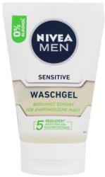 Nivea Men Sensitive Face Wash gel demachiant 100 ml pentru bărbați