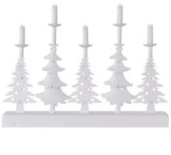 EMOS Sfeșnic LED de Crăciun LED/2xAA alb (EMS1017)