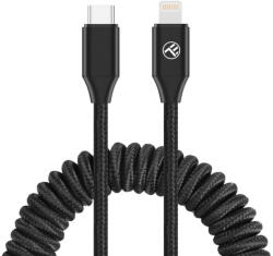 Tellur Extendable USB-C to Lightning Cable PD27W up to 1.8m Black (T-MLX55213) - vexio