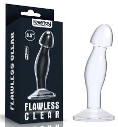 Lovetoy Dop Anal Flawless Clear, TPE, Transparent, 16.5 cm