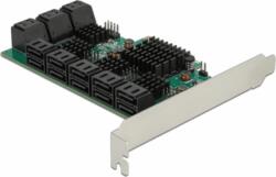 Delock 90073 16x belső SATA port bővítő PCIe kártya (90073)