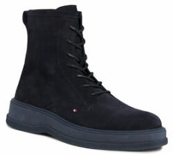 Tommy Hilfiger Ghete Th Everyday Core Suede Boot FM0FM04660 Bleumarin