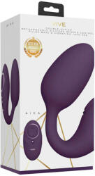  Vive Aika vibrációs tojás, pulzációs csiklóággal, távirányítóval (lila) - ovszer-vasarlas