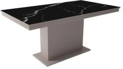 D3 Magasfényű Flóra plusz asztal 160 x 88 cm