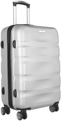 Peterson ezüst színű, keményfalú bőrönd 58 × 38 × 20 cm (Z-73186601)
