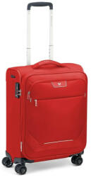 Roncato Joy 4 kerekes, bővíthető puhafedeles piros kabinbőrönd 55 cm (R-6213-Piros)