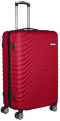 Peterson piros színű, keményfalú bőrönd 70 × 47 × 29 cm (Z-2576984231439)