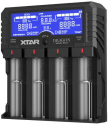 Xtar VP4L Plus Dragon Li-Ion / Ni-MH akkumulátor töltő (XR-VP4LP)