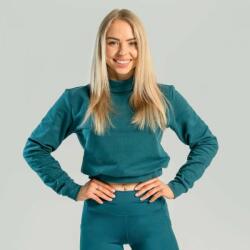 GymBeam STRIX Hanorac pentru femei Essential High-Neck Deep Teal XL