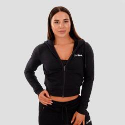 GymBeam Hanorac pentru femei Zip-up TRN Black L