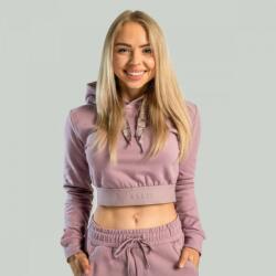 GymBeam STRIX Hanorac pentru femei Essential Cropped Hoodie Mauve XS