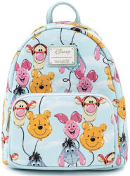  Hátizsák Disney - Winnie the Pooh Balloon Friends Mini Backpack (Loungefly)