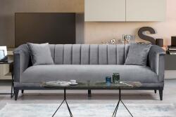 Sofahouse Design 3 személyes kanapé Tamanna 225 cm sötétszürke