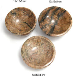 Bol din Feldspat Mineral Natural - 12-13 x 112-13 x 4-5 cm - 1 Buc