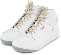 Moleda Prestige-Vlnka gyapjú bokacipő - fehér felnőtt cipő méret 42