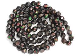  Hematit Multicolor Rotund Fatetat 8x8 mm - Margele Pietre Semipretioase pentru Bijuterii